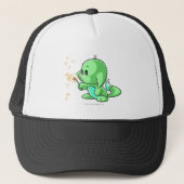 Kacheek Green Trucker Pet (Voorkant)