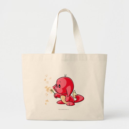 Kacheek Red Grote Tote Bag (Voorkant)