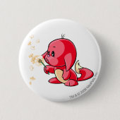 Kacheek Red Ronde Button 5,7 Cm (Voorkant)