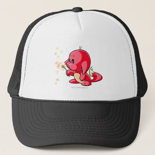 Kacheek Red Trucker Pet (Voorkant)