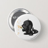 Kacheek Shadow Ronde Button 5,7 Cm (Voorkant /achterkant)