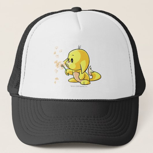 Kacheek Yellow Trucker Pet (Voorkant)