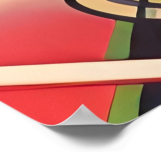 Kachina Dance Ken Gage Abstract Poster (Hoek)