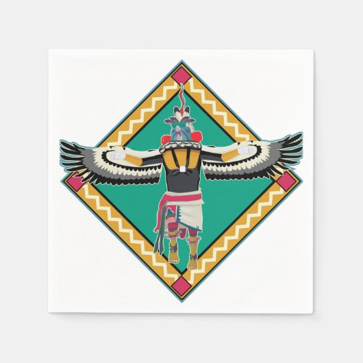 Kachina Dancer Servet (Voorkant)