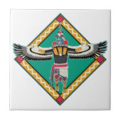 Kachina Dancer Tegeltje (Voorkant)