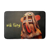 Kachina Doll Fotografie Fun Wild Thing Typografie Badmat (Voorkant)