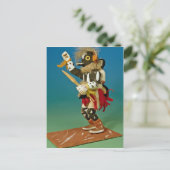 Kachina doll, Native American Briefkaart (Staand voorkant)