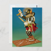 Kachina doll, Native American Briefkaart (Voorkant / Achterkant)