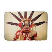 Kachina Doll Native American foto vet eenvoudig Badmat (Voorkant)