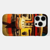Kachina pop gesneden houten gezicht foto vet Schat Case-Mate iPhone Case (Achterkant (horizontaal))