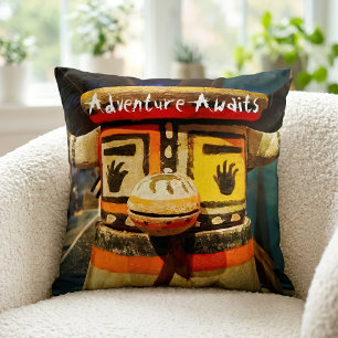 Kachina-popfoto Avontuur Wacht Moedige Lieve Kussen