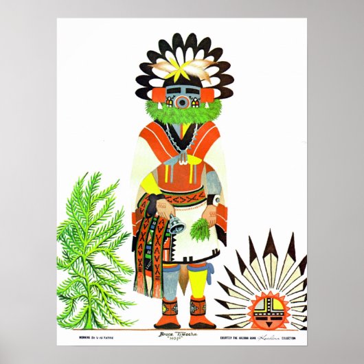 Kachina print "Morning" (Voorkant)