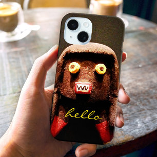 Kachina Schattigeste Hallo Funny Sweet Face Foto iPhone 15 Case