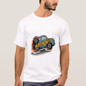 kachow sticker t-shirt (Voorkant)