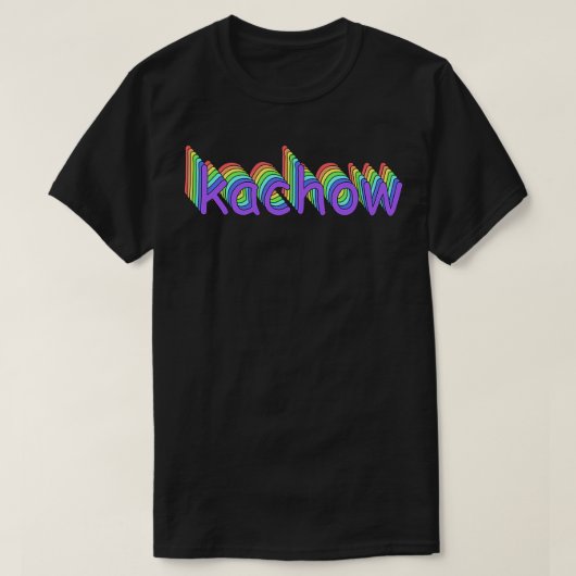 Kachow T-shirt (Design voorkant)