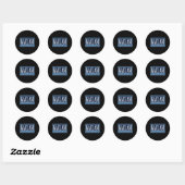 KACL 780 AM Talk Radio Ronde Sticker (Vel)