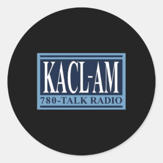 KACL 780 AM Talk Radio Ronde Sticker