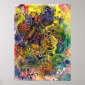 Kacofonie van kleur poster (Voorkant)