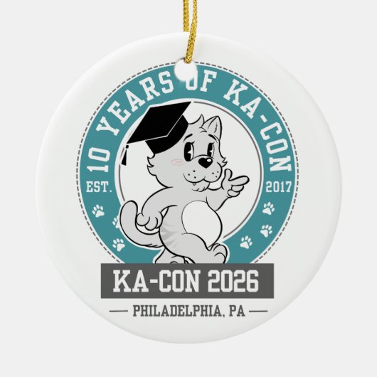 KACON 2026 Aandenken Ornament (Voorkant)