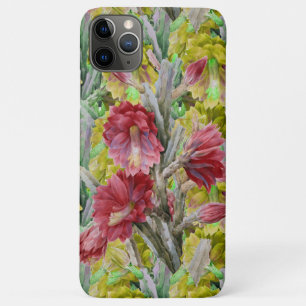 KACTUS, RODE PINKGEEL VAN STROOMSTROMEN Case-Mate iPhone CASE