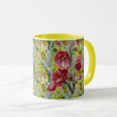 KACTUS, RODE PINKGEEL VAN STROOMSTROMEN MOK (Voorkant rechts)