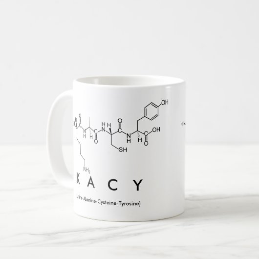 Kacy peptide name mok (Voorkant links)