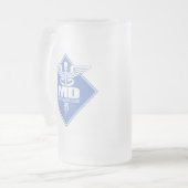 Kad MD (diamant) Matglas Bierpul (Voorkant links)