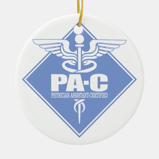 Kad PA-C (diamant) Keramisch Ornament (Voorkant)