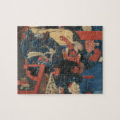 Kada hone o kezurite kan'u yakizu o ryōji suru zu legpuzzel (Horizontaal)