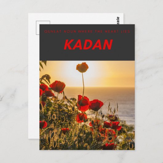 Kadan Briefkaart (Voorkant / Achterkant)