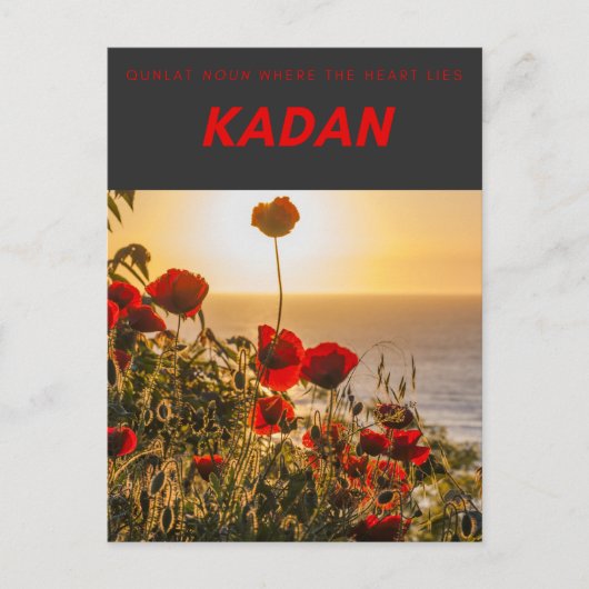 Kadan Briefkaart (Voorkant)