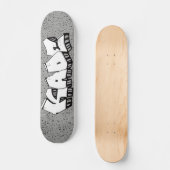 Kade Graffiti Aangepast aangepast skateboard (Voorkant)