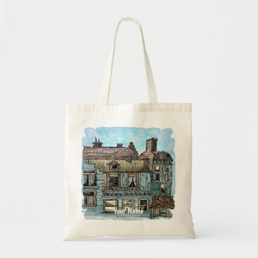 Kade Scene 2 Tote Bag (Voorkant)