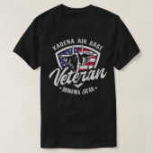 Kadena Air Base Veteran USAF Okinawa Japan Pullove T-shirt (Design voorkant)