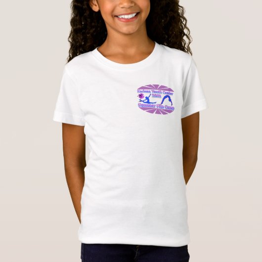 Kadena Youth Center Summer Flip Camp White T-shirt (Voorkant)