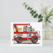 Kader Ambulance EMS Noodsituatie EMT Briefkaart (Staand voorkant)