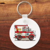 Kader Ambulance EMS Noodsituatie Sleutelhanger (Voorkant)