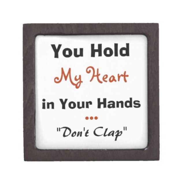 Kader met ringvoorstel premium juwelen doos (Voorkant)