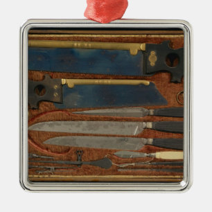 Kader van anatomische instrumenten metalen ornament