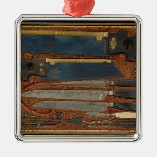 Kader van anatomische instrumenten metalen ornament (Voorkant)