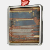 Kader van anatomische instrumenten metalen ornament (Links)