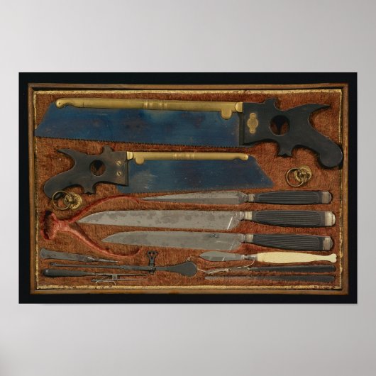 Kader van anatomische instrumenten poster (Voorkant)