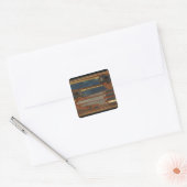 Kader van anatomische instrumenten vierkante sticker (Envelop)