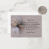 Kader van Angel - Hartelijk dank Notitiekaartje (Voorkant / Achterkant in situ)