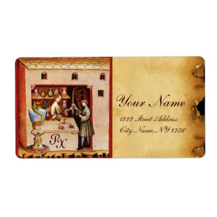 KADER VAN HYGEIA MONOGRAM, Geneesmiddel, Farmacie Etiket