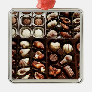 Kader van Snoep Metalen Ornament