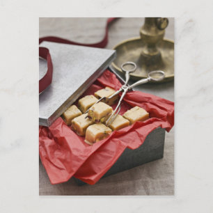 Kader van toffee-snoepjes briefkaart