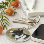 Kader voor het uitlijnen van het uiteinde sleutelhanger (Voorkant Rechts)