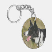 Kader voor het uitlijnen van het uiteinde sleutelhanger (Voorkant Links)