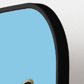 Kaderbrief N Thanksgiving-stijl Pickleball Paddle (Links Detail)